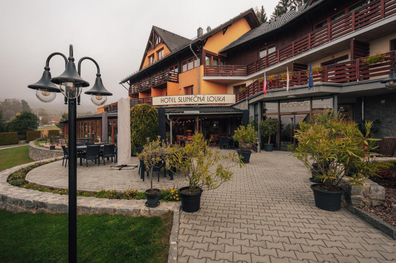 Hotel SLUNEČNÁ LOUKA Lipno nad Vltavou Buitenkant foto